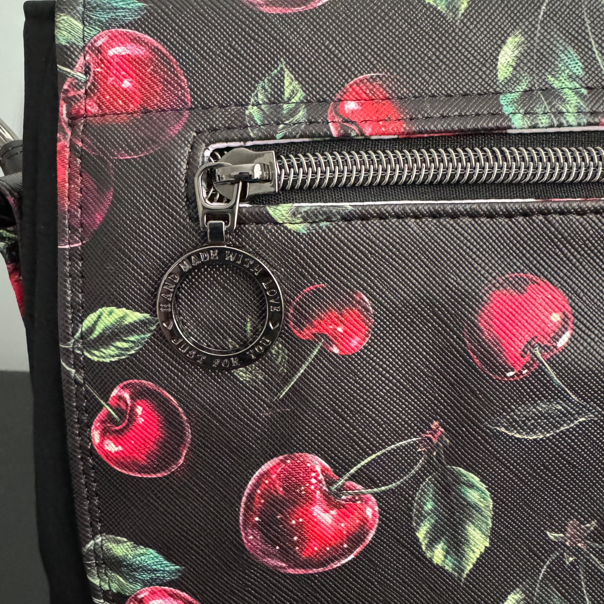 Midnight Cherries | Printed Vinyl | 18