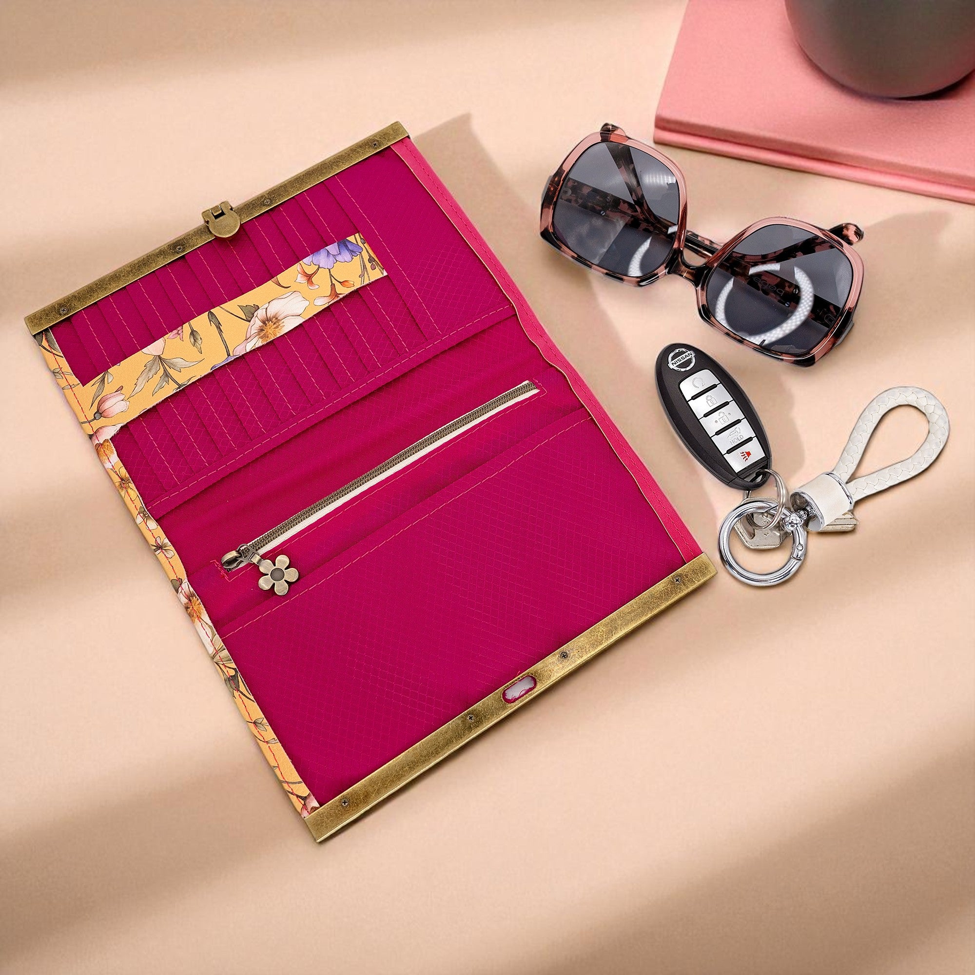 Compact Clutch Wallet Sewing Pattern with Video Tutorial | Sew Yours