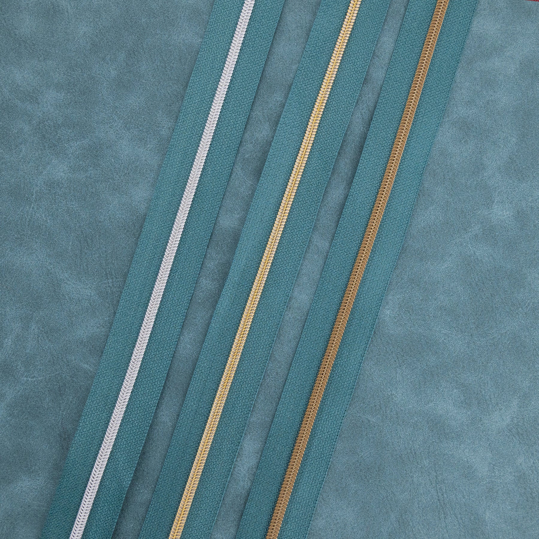 3 Nylon Zipper Tape - Peacock – Sew Yours