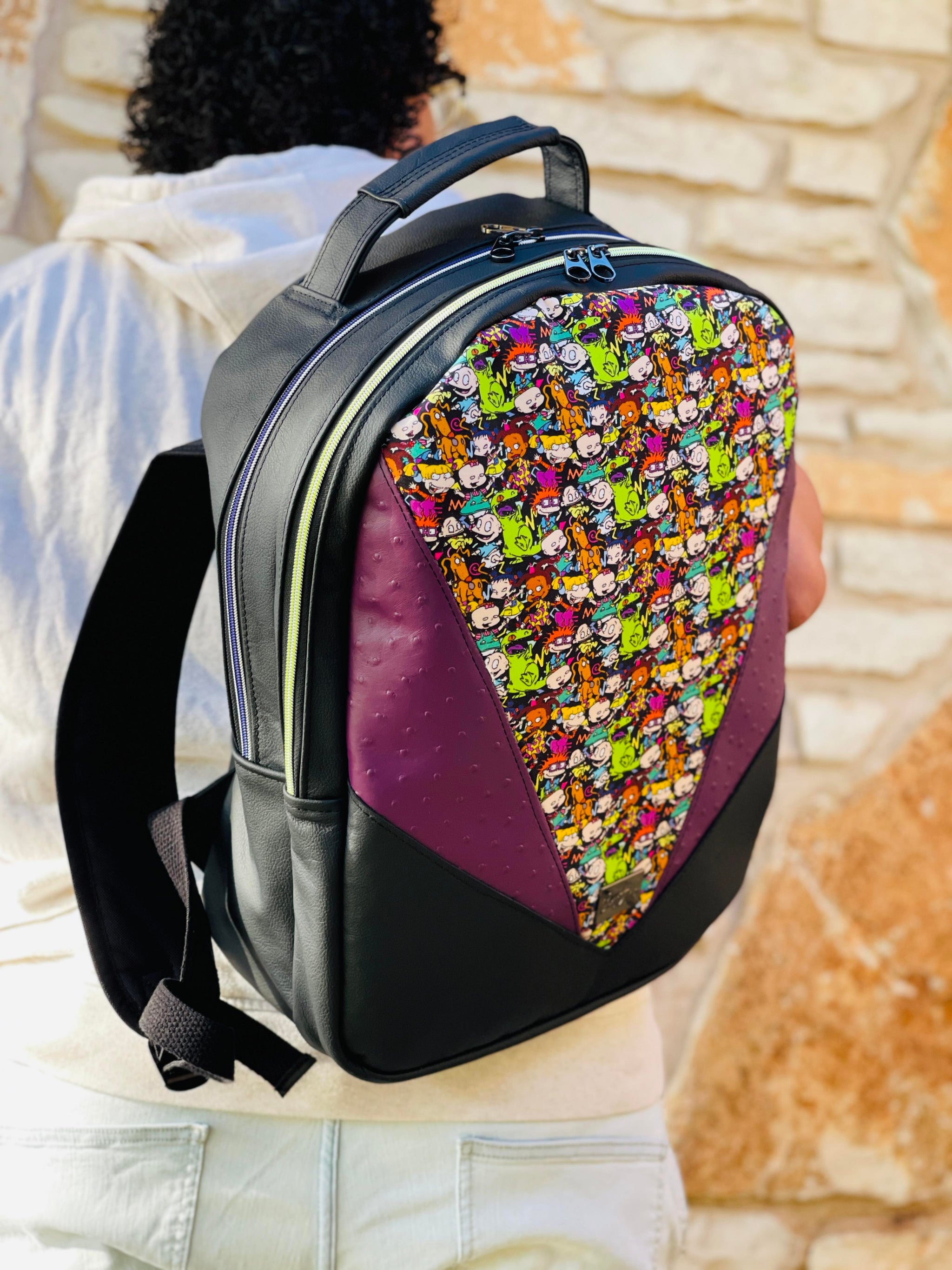 adult laptop backpack sewing pattern Sewing Pattern with video