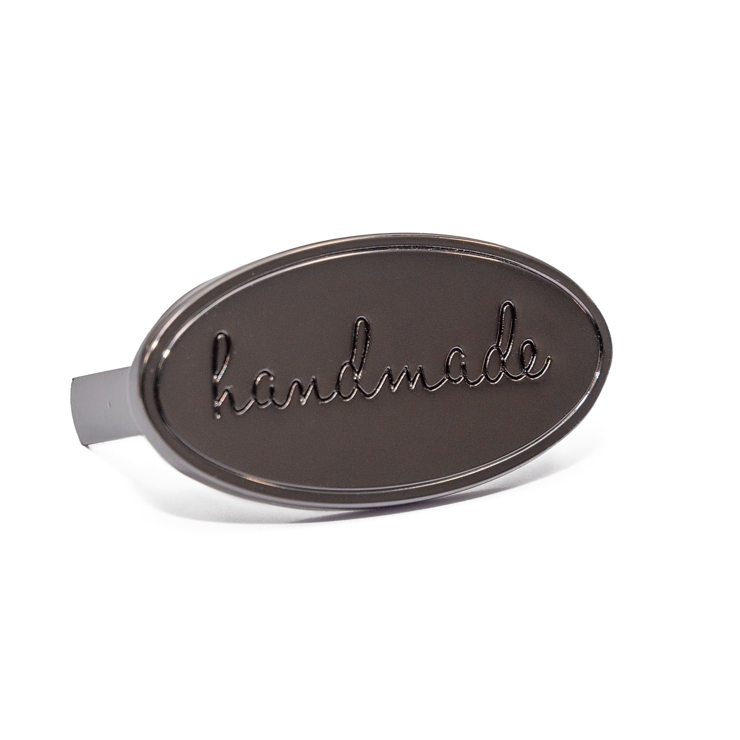 Oval Script Handmade Bag Tags - Bag Hardware Set of 2 – Sew Yours